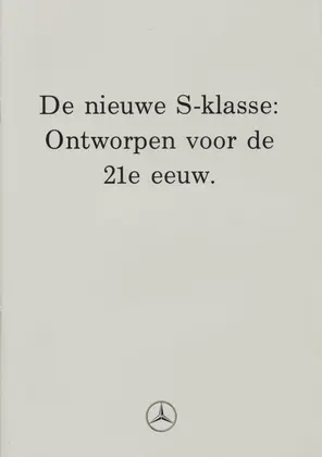 DE NIEUWE S-KLASSE